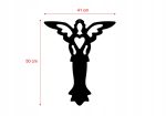 Wandfigur Engel Metall KNS008 50 cm - Image 6
