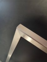 Handtuchhalter stehend doppelt Edelstahl geschliffen L - Image 4