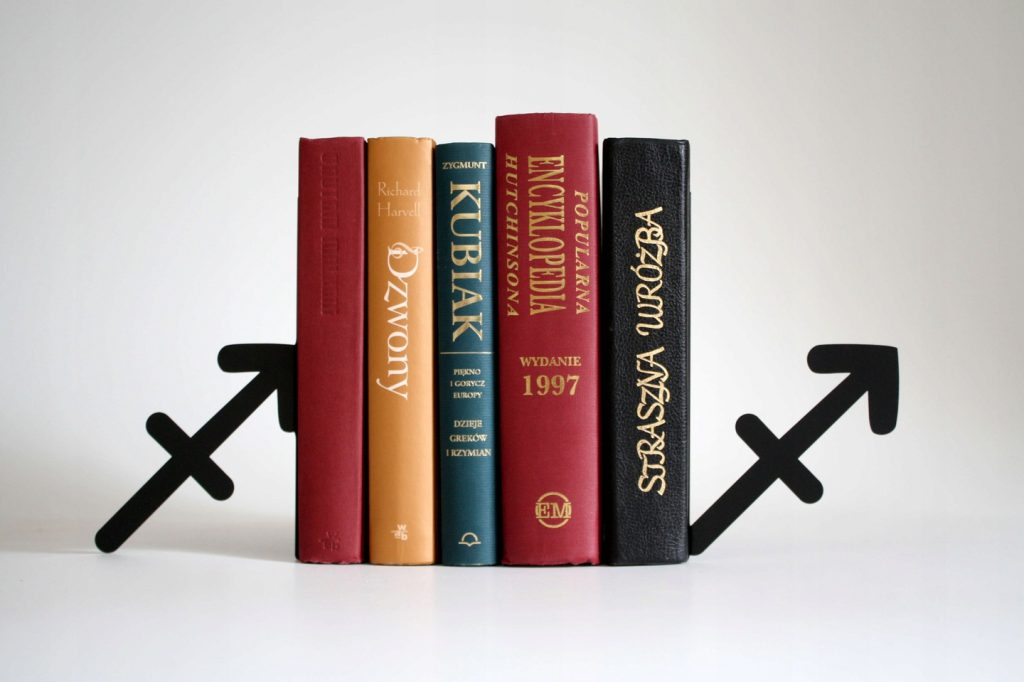 Buchstützen Sternzeichen Schütze 2 Stück p32 - Image 4