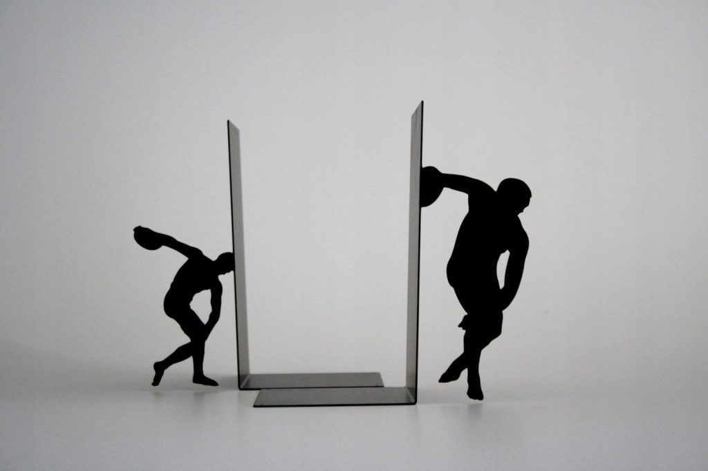 Buchstützen Diskuswerfer 2 Stück p23 - Image 3