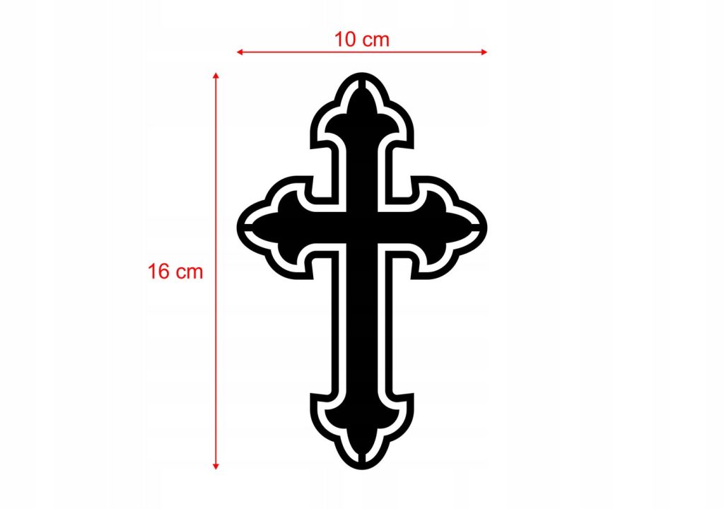 Wandkreuz KNS017 15 cm - Image 3