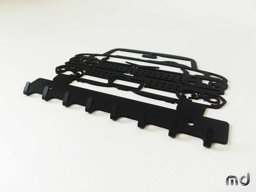 Wieszak metalowy na klucze Cadillac WIE186 20 cm - Image 2