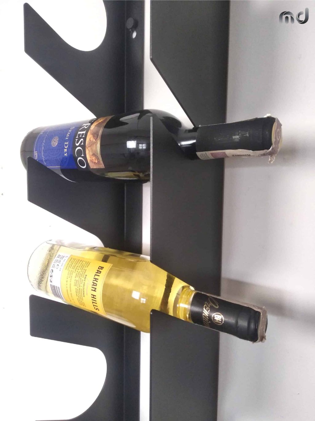 Hängendes Weinregal Medoc 6 Flaschen 100 cm - Image 4