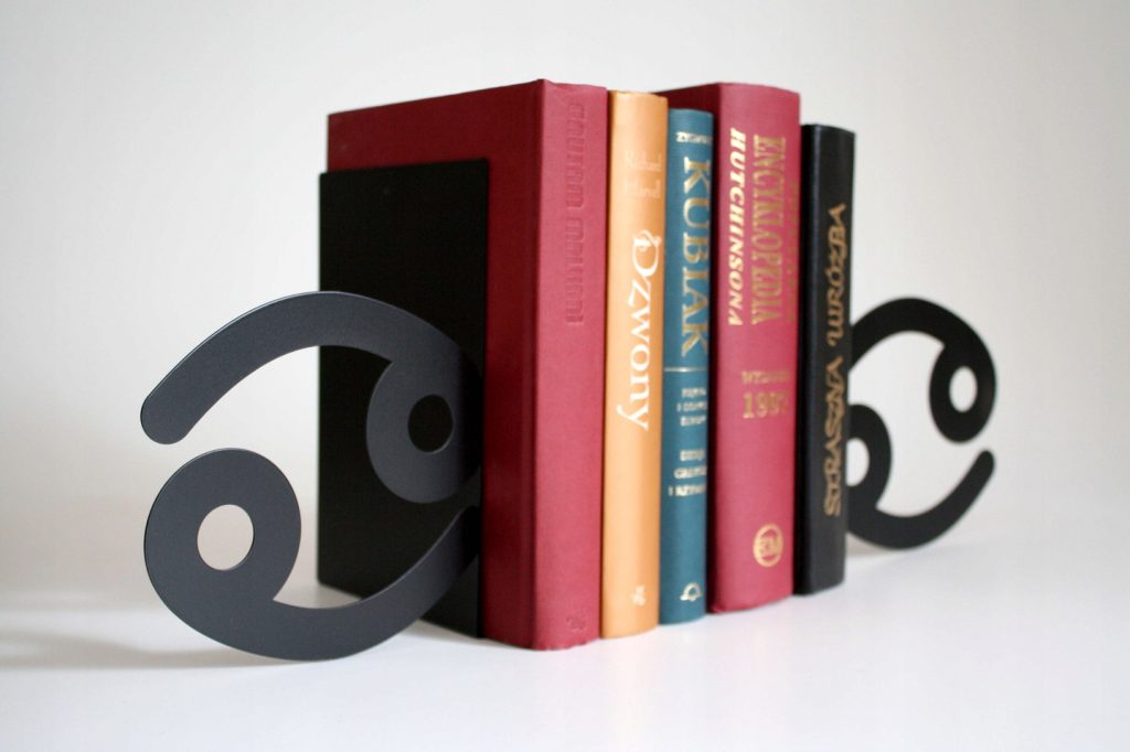 Buchstützen Sternzeichen Krebs 2 Stück p27 - Image 5