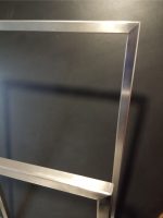 Handtuchhalter stehend doppelt Edelstahl geschliffen L - Image 7