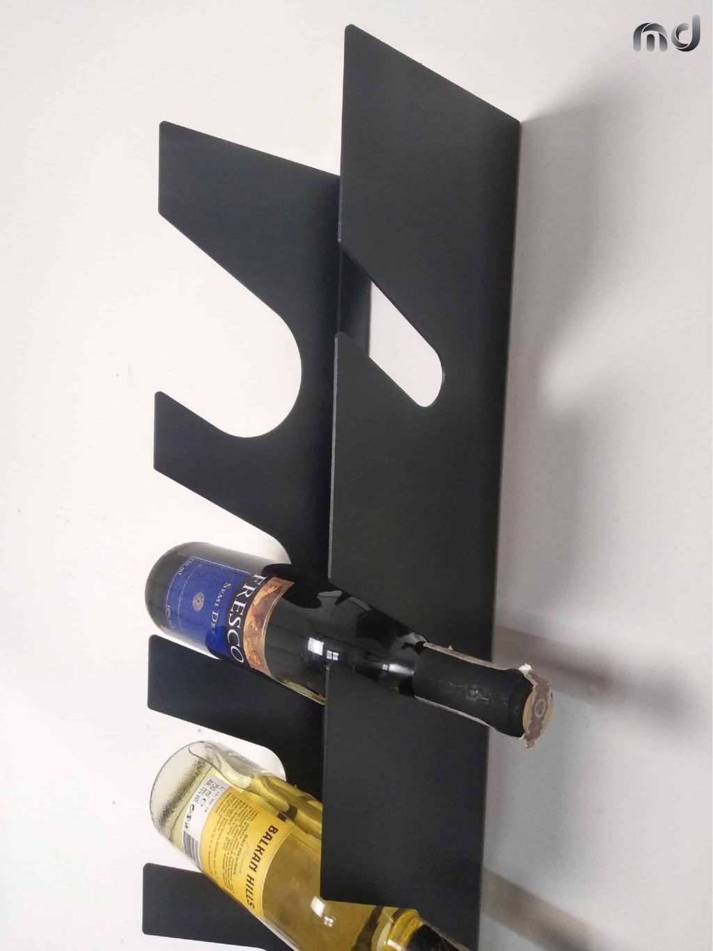 Hängendes Weinregal Medoc 6 Flaschen 100 cm - Image 5