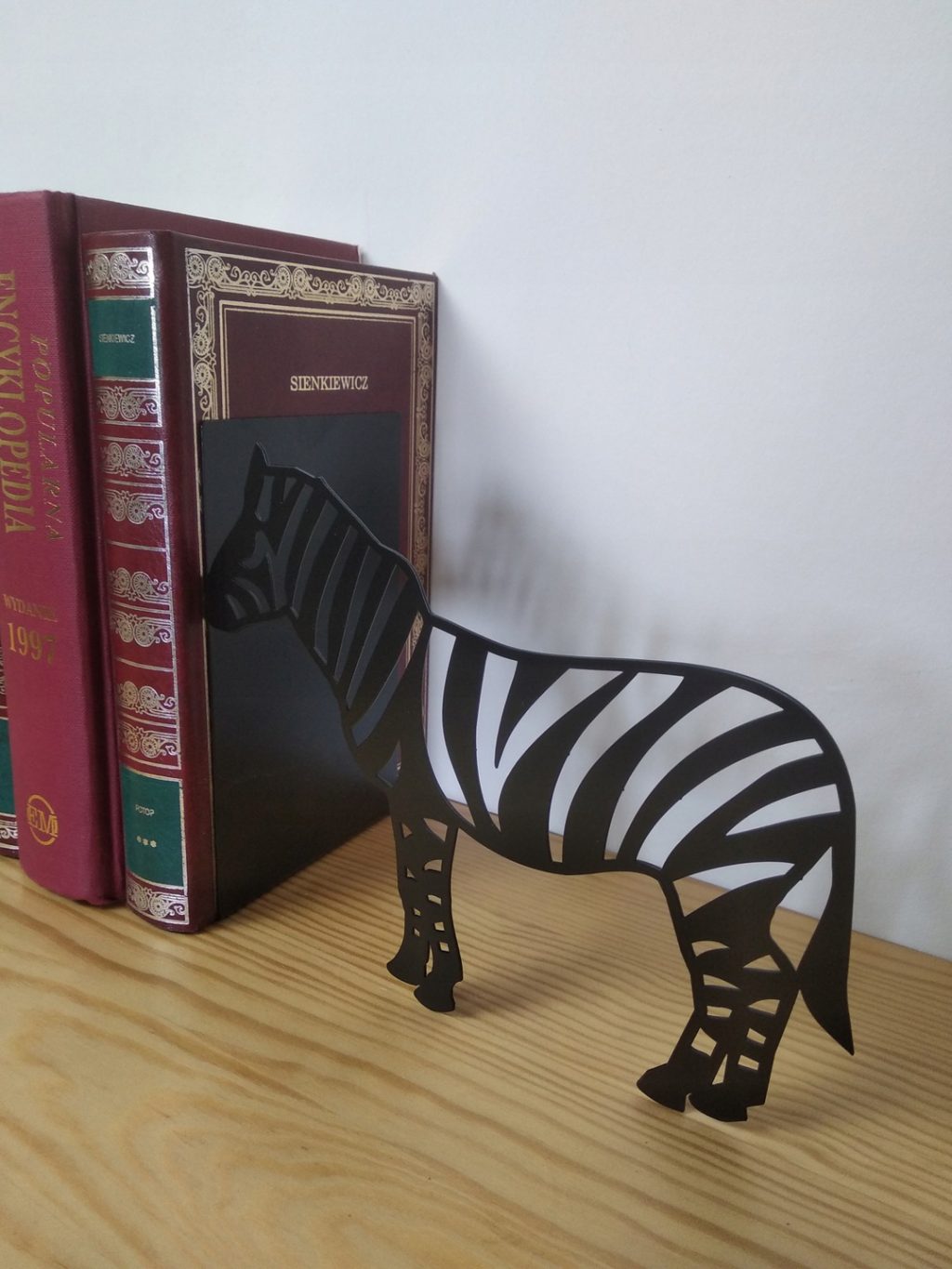 Buchstützen für Zimmer Zebra 2 Stück p83 - Image 4