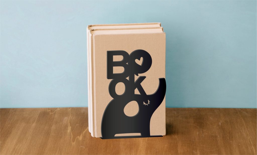 Buchstützen Elefant Buch - Image 3