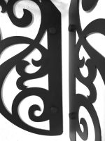 Eck Wandregal Metall Spitze 37 cm - Image 6