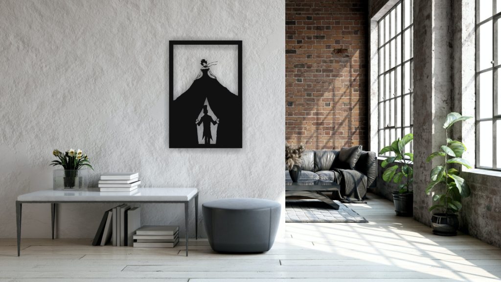 Metall Wandbild Zirkus 68x100 cm - Image 4