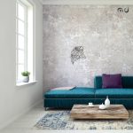 geometrisches Wanddeko Metall Adler 60 cm - Image 3