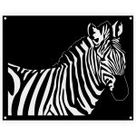 Metall Bild Zebra DES083 45 cm