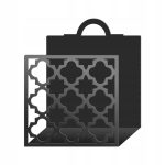 Zeitungsständer Metall Marokko III