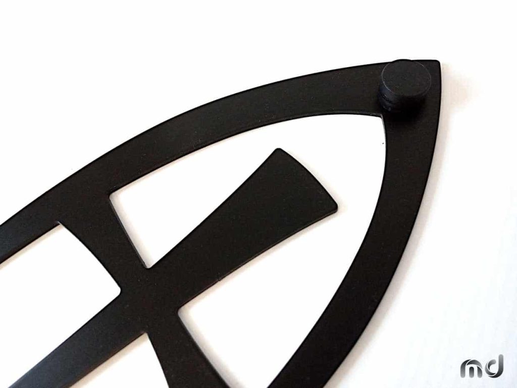 Wandkreuz Metall KNS004 15 cm - Image 3