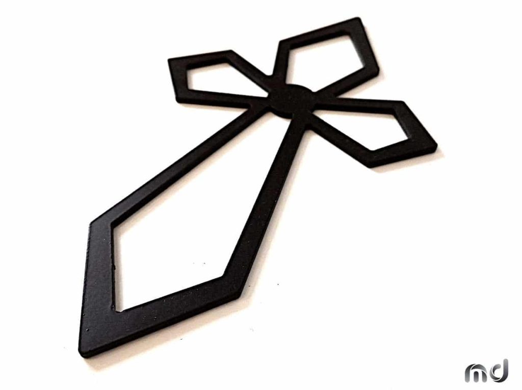 Wandkreuz Metall KNS006 15 cm - Image 3