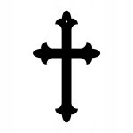 Wandkreuz KNS016 15 cm