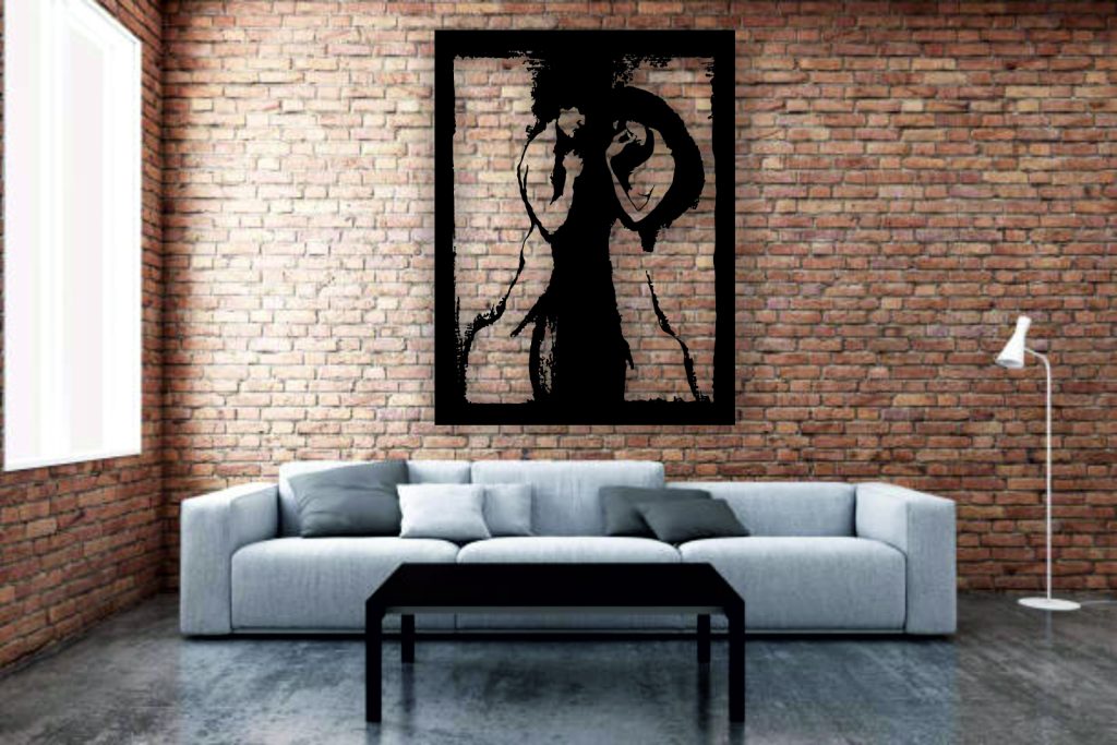 Metall Wandbild Liebespaar 114x150 cm - Image 4