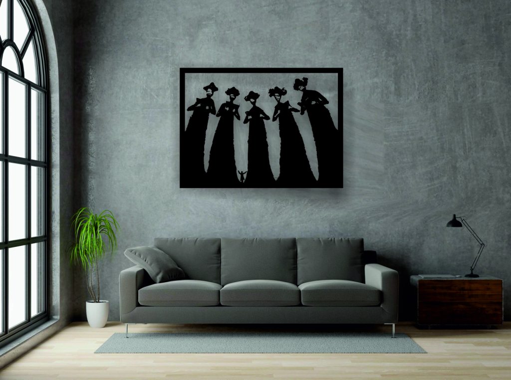 Metall Wandbild Konzert 136x100 cm - Image 3