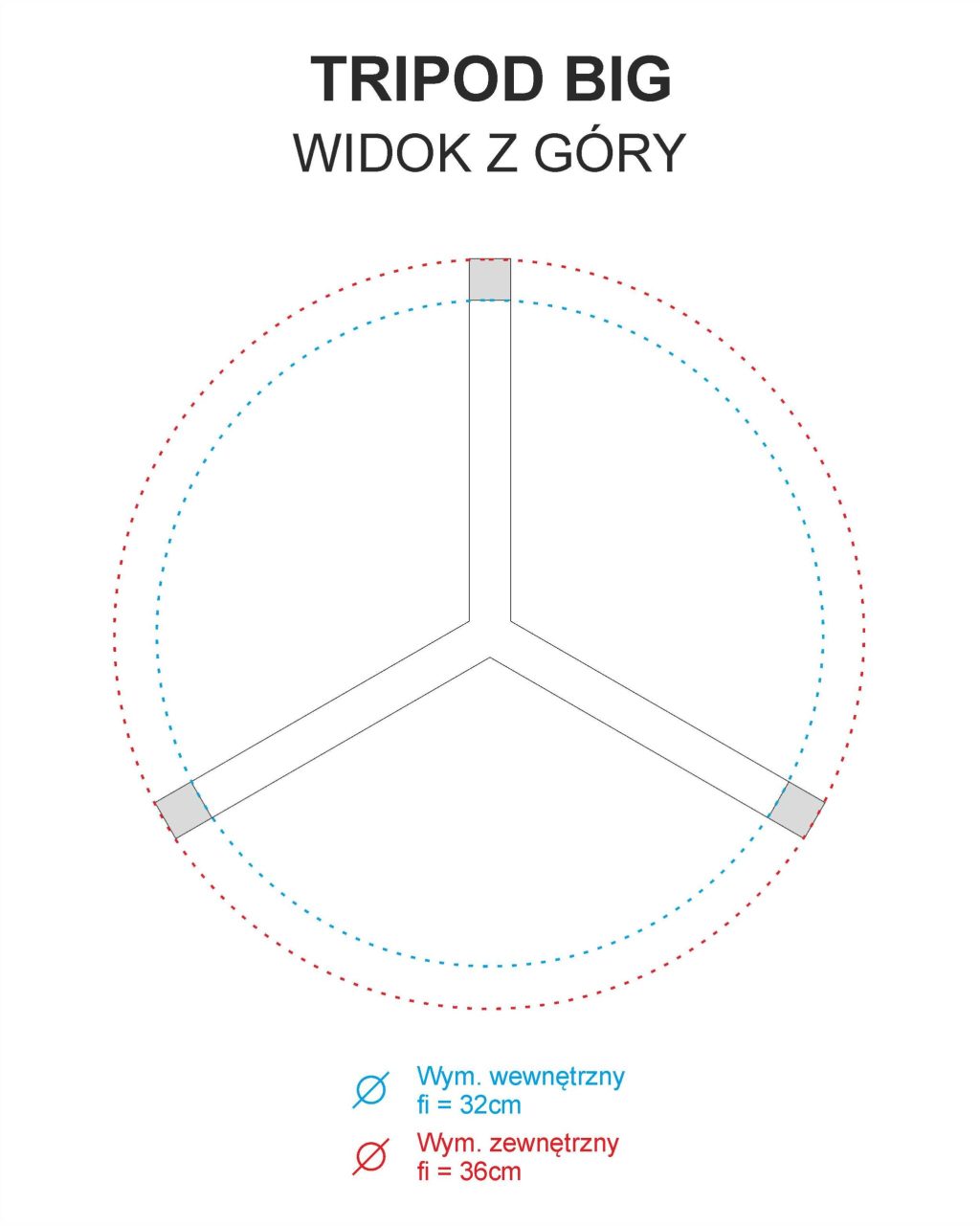 Blumensäule Loft Tripod Big S - Image 4