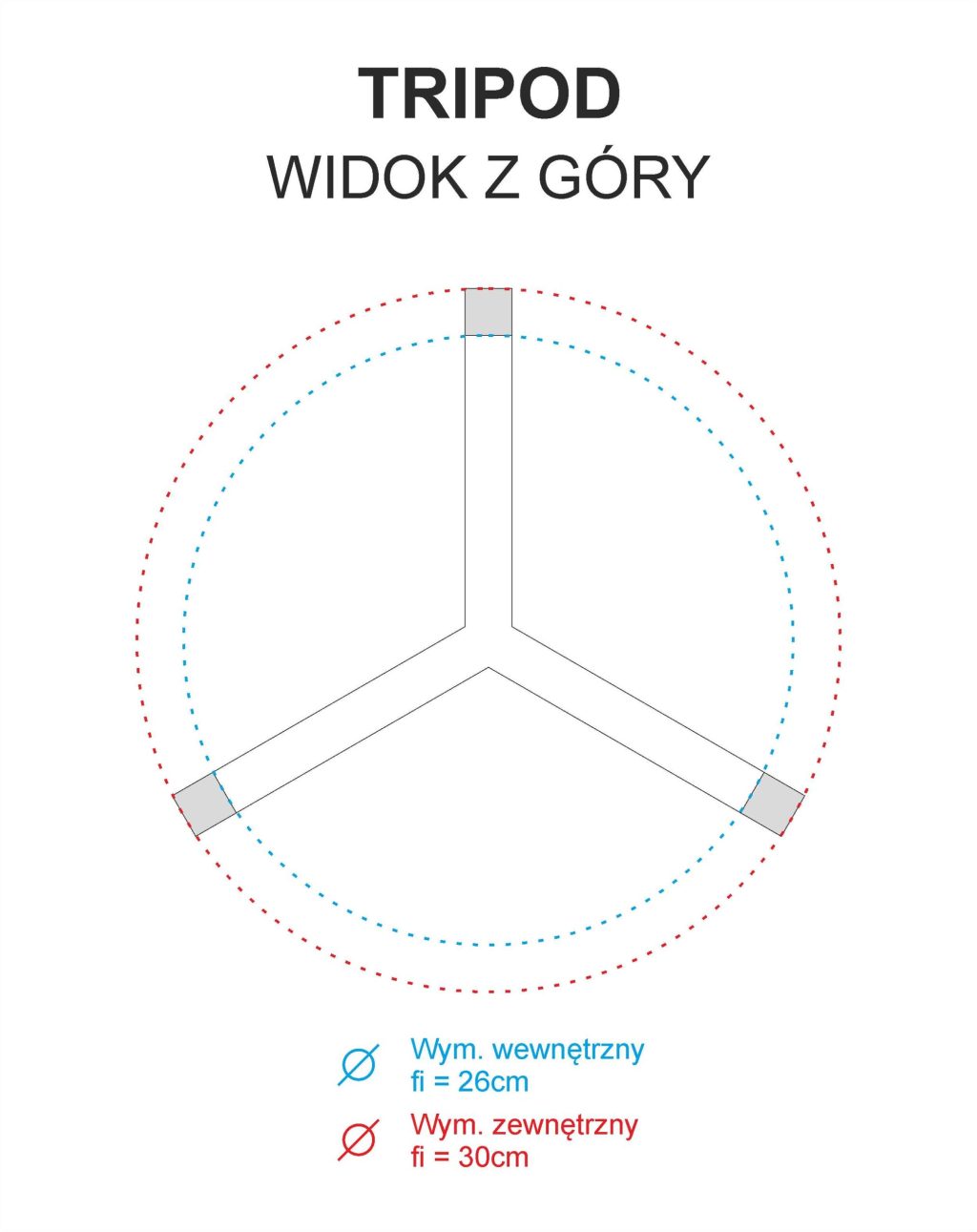 Blumensäule Loft Tripod S - Image 5