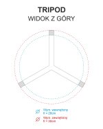 Blumensäule Loft Tripod S - Image 5