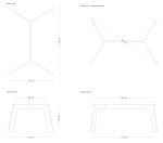 Couchtisch Gestell aus Metall Leon M - Image 3