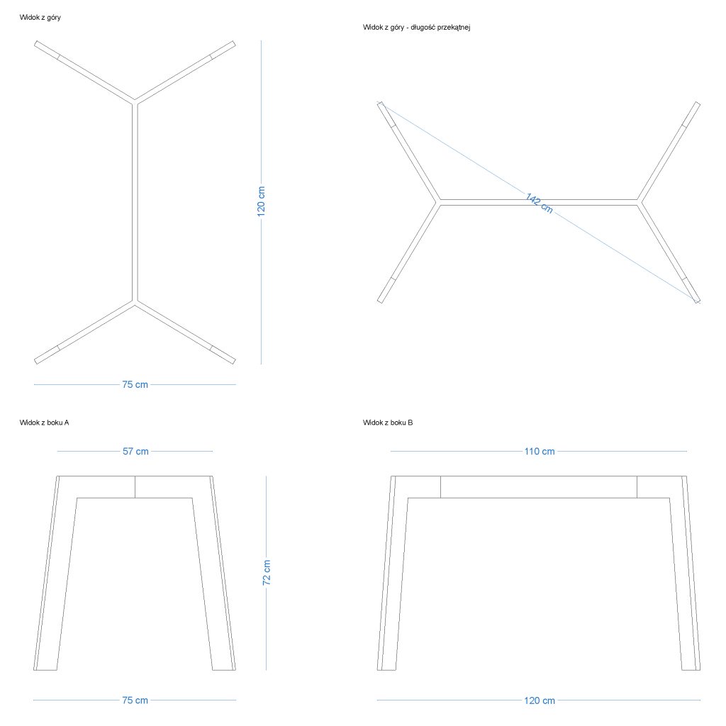 Tisch Untergestell Leon M - Image 3