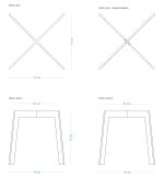 Tisch Untergestell Leon S - Image 3