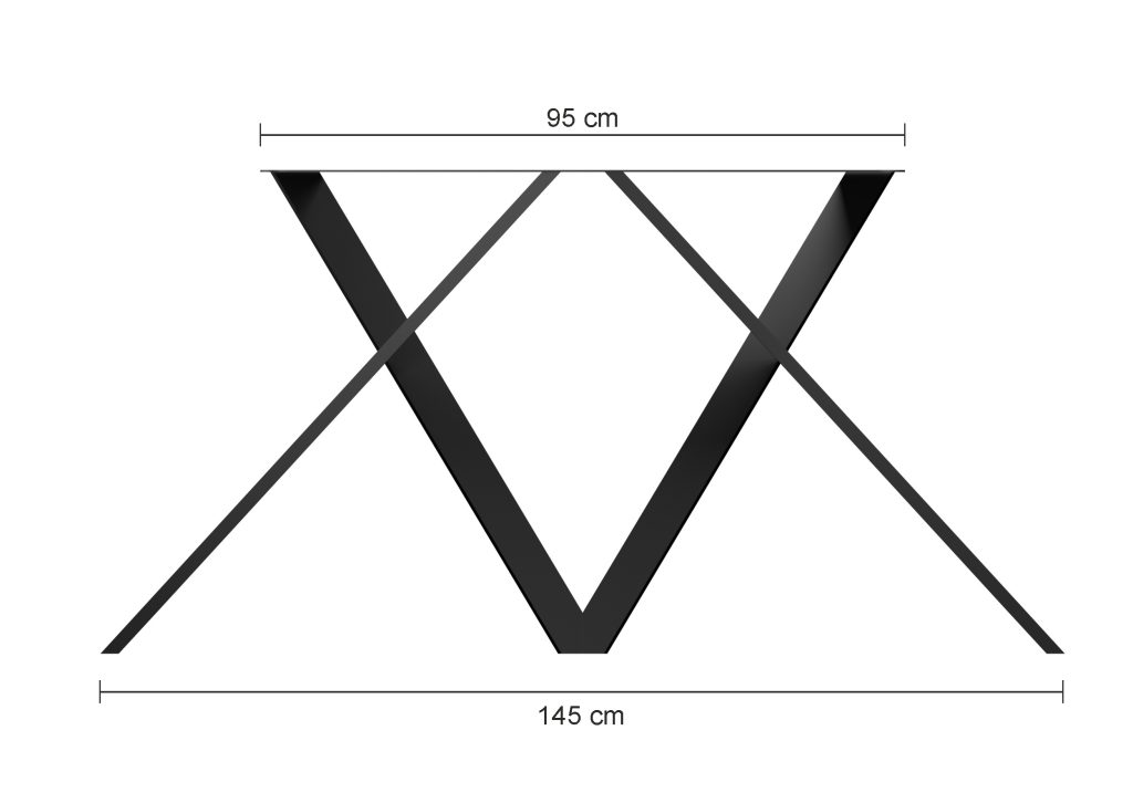 Tisch Untergestell Vertex Loft industriell - Image 4