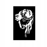 Wandbild Metall Jesus KNS009 50 cm