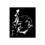 Wandbild Metall Papst Johannes Paul II KNS012 35 cm