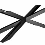 Tischfuß unter Glasplatte Spider XXL