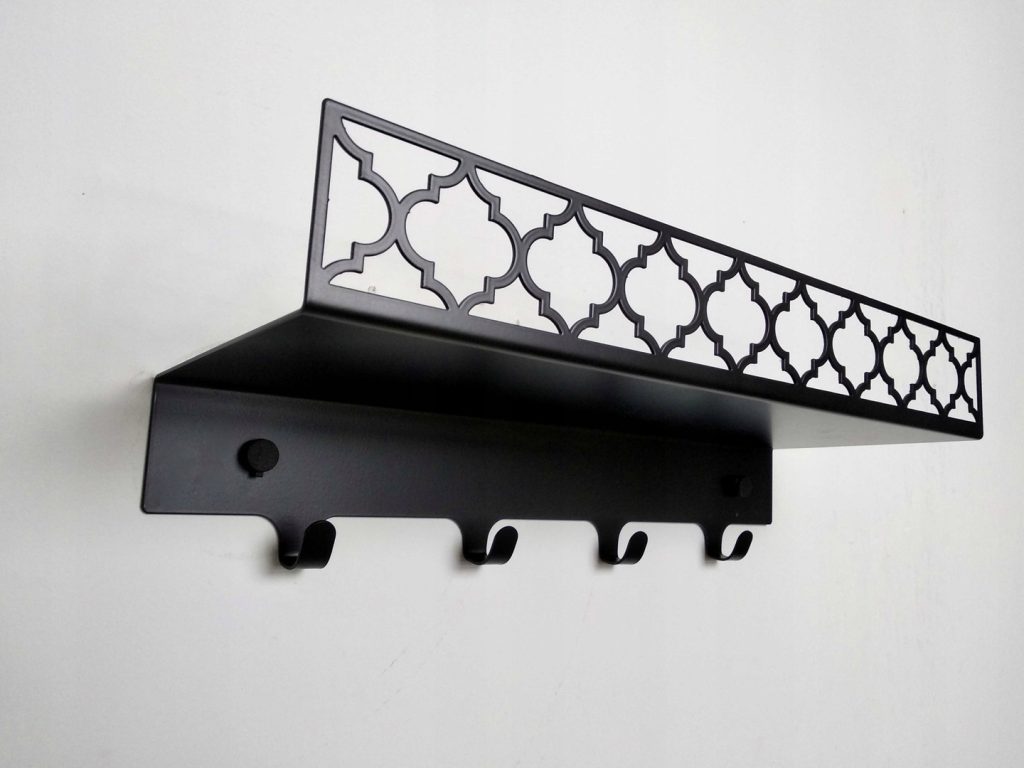 Kleiderhaken Wandregal Metall Marokko I 40 cm - Image 3