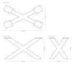 Couchtisch Gestell Metall Spinne Heavy M - Image 3