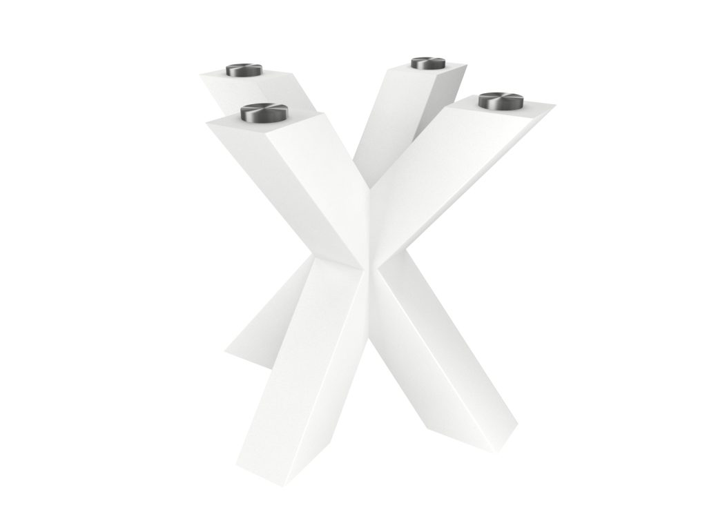 Couchtisch Gestell unter Glasplatte Spinne Heavy S - Image 2