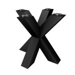 Couchtisch Gestell unter Glasplatte Spinne Heavy S