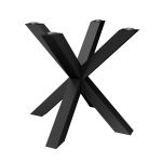 Tischgestell unter Glasplatte Spinne Schmal S