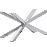 Edelstahl Tischbein Chrom Pajak L