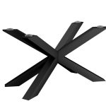 Metallbein für Tisch unter Glasplatte Spider Slim M