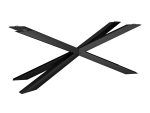 Tischgestell unter Glasplatte Spinne Schmal XL