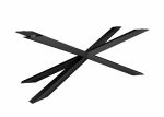 Tischgestell unter Glasplatte Spinne XL