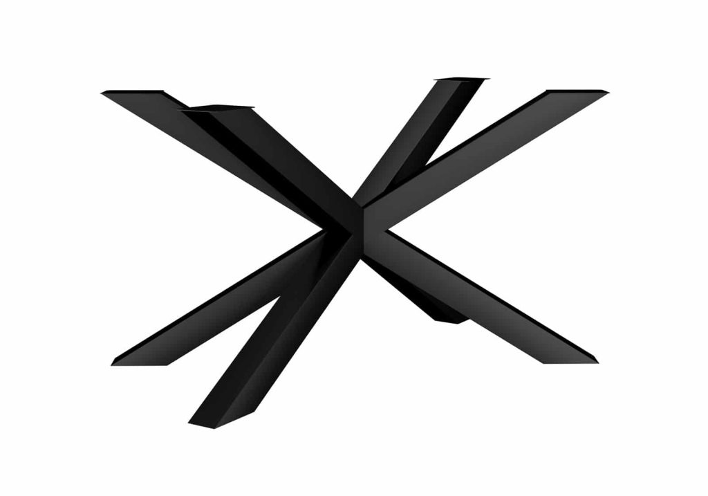 Tischbein zum Selbstschweißen Spinne M - Image 2