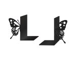 Buchstützen Schmetterling 2 Stück