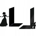 Buchstützen Schneewittchen 2 Stück p18