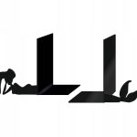 Buchstützen Seejungfer 2 Stück p20