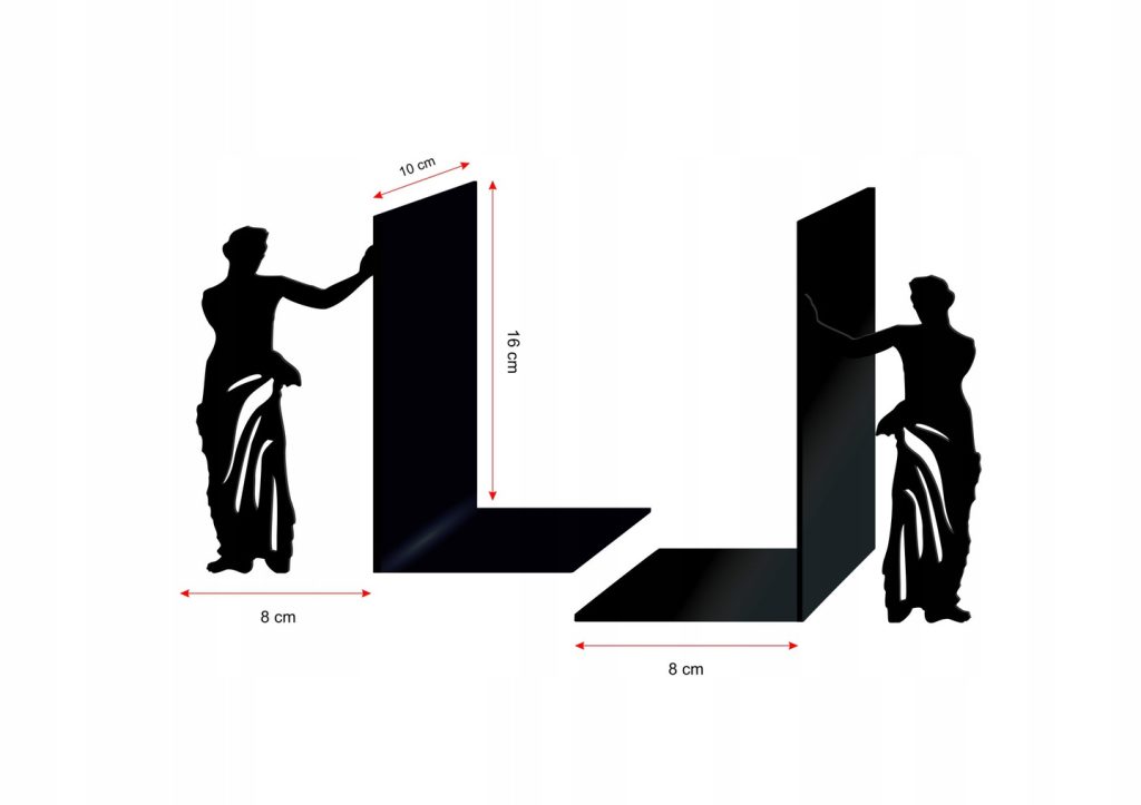 Buchstützen Venus 2 Stück p36 - Image 2