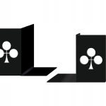 Buchstützen Treff 2 Stück p40