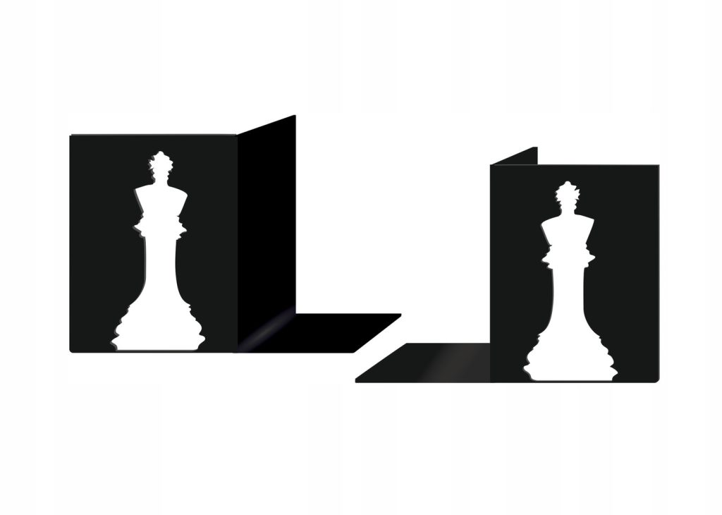 Buchstützen Schachfigur König p55 - Image 2