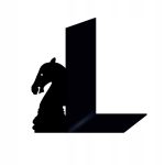 Buchstützen Schachfigur Springer p56