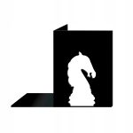 Buchstützen Schachfigur Springer p57